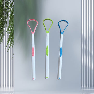 Fashion Deodorant Soft Glue Tongue Scraper