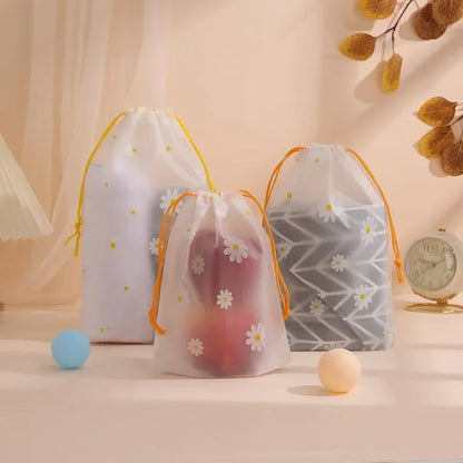 Cute Cartoon Transparent Travel Cosmetic Bag Make Up Case Women Waterproof Makeup Beauty Wash Organizer Toiletry Kit Storage Bag